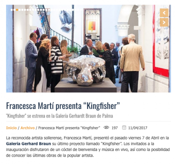 Francesca Martí presenta “Kingfisher”