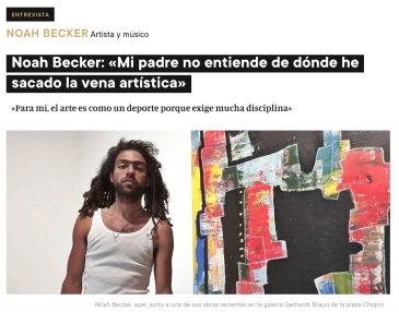 DIARIO DE MALLORCA - NOAH BECKER