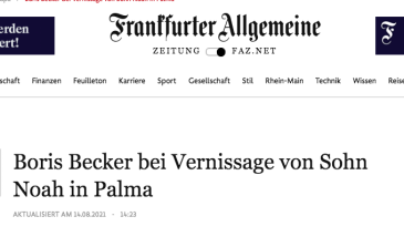 FRANKFURTER ALLGEMEINE ZEITUNG - NOAH BECKER